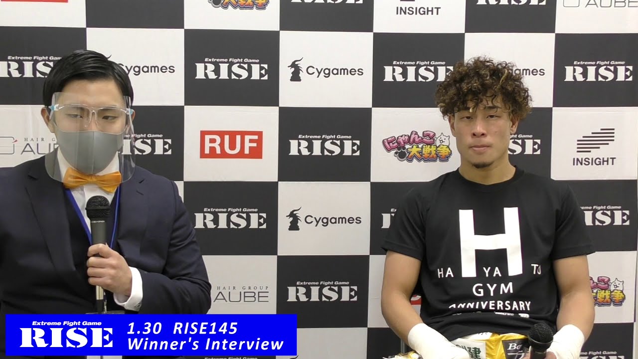 RISE145 KENTA 試合後インタビュー/Kenta interview after RISE145|2021.1.30【OFFICIAL】