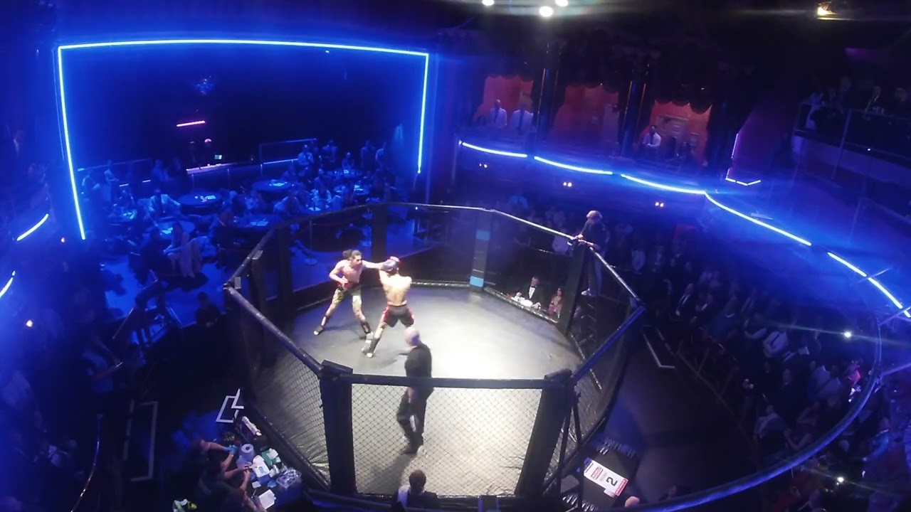 London | Ultra MMA | Ali Shah VS Aaron Walker background