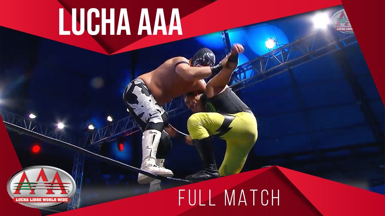 PARKS Vs PARKA NEGRA y SUPER FLY Vs AREZ y ARGENIS | LUCHA COMPLETA | Lucha Libre AAA Worldwide background