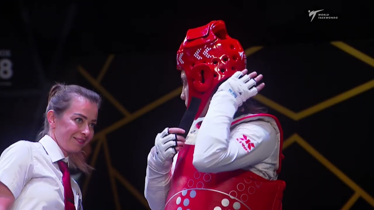 514 W-73kg R-16 FAROUK Maisoun EGY 🔵 vs 🔴 ABO-ALRUB Rama JOR I Guadalajara 2022 WT Championships
