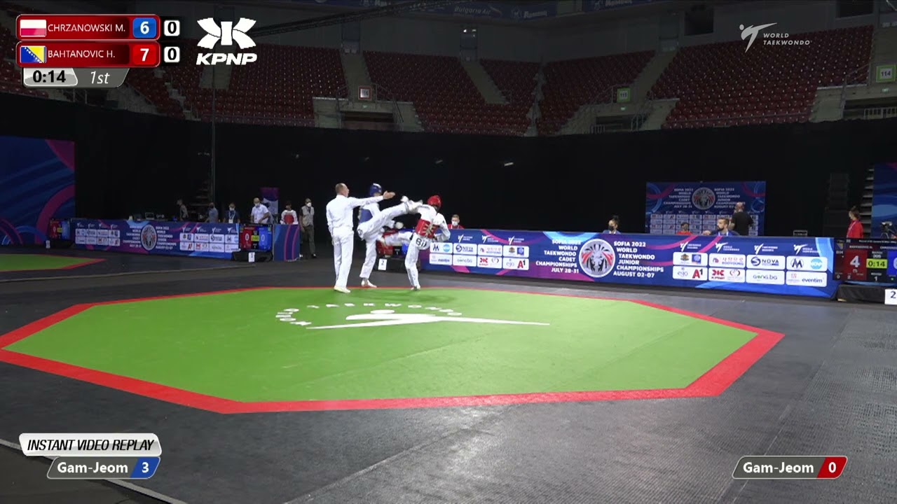 205 R64 Men 55kg POL CHRZANOWSKI M BIH BAHTANOVIC H