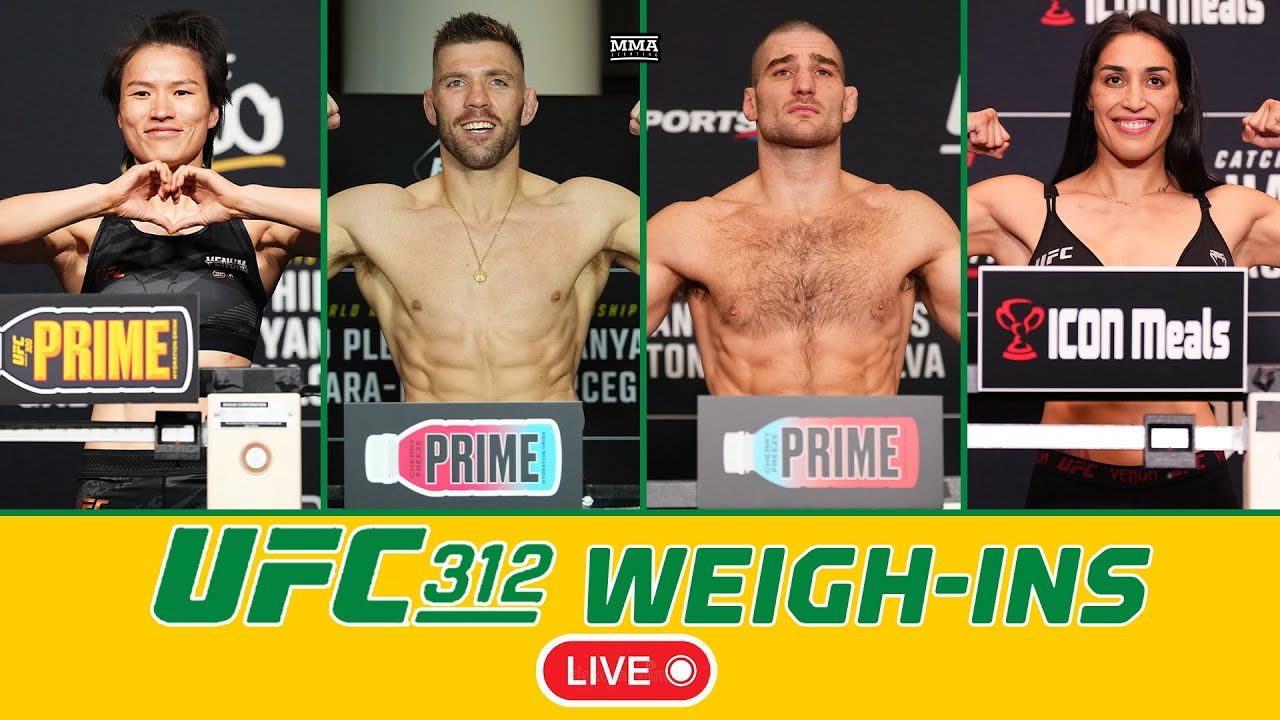 UFC 312: Du Plessis vs. Strickland 2 Official Weigh-In LIVE Stream | MMA Fighting