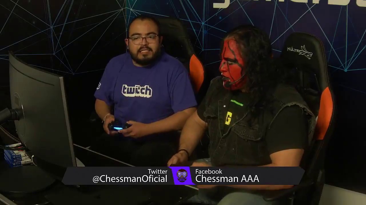 Chessman en LUCHA GAMER jugando Street Fighter V