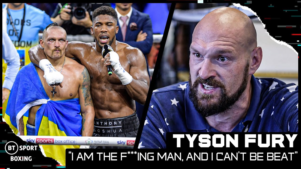 Tyson Fury: Joshua a "body builder who can't box" and has never rated "pumped up middleweight" Usyk
