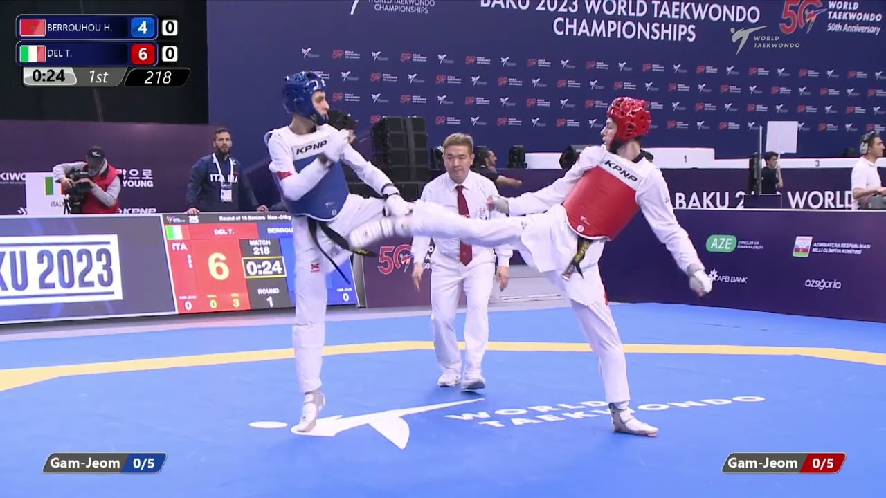 218 R16 Men 54kg MAR BERROUHOU H ITA DEL T