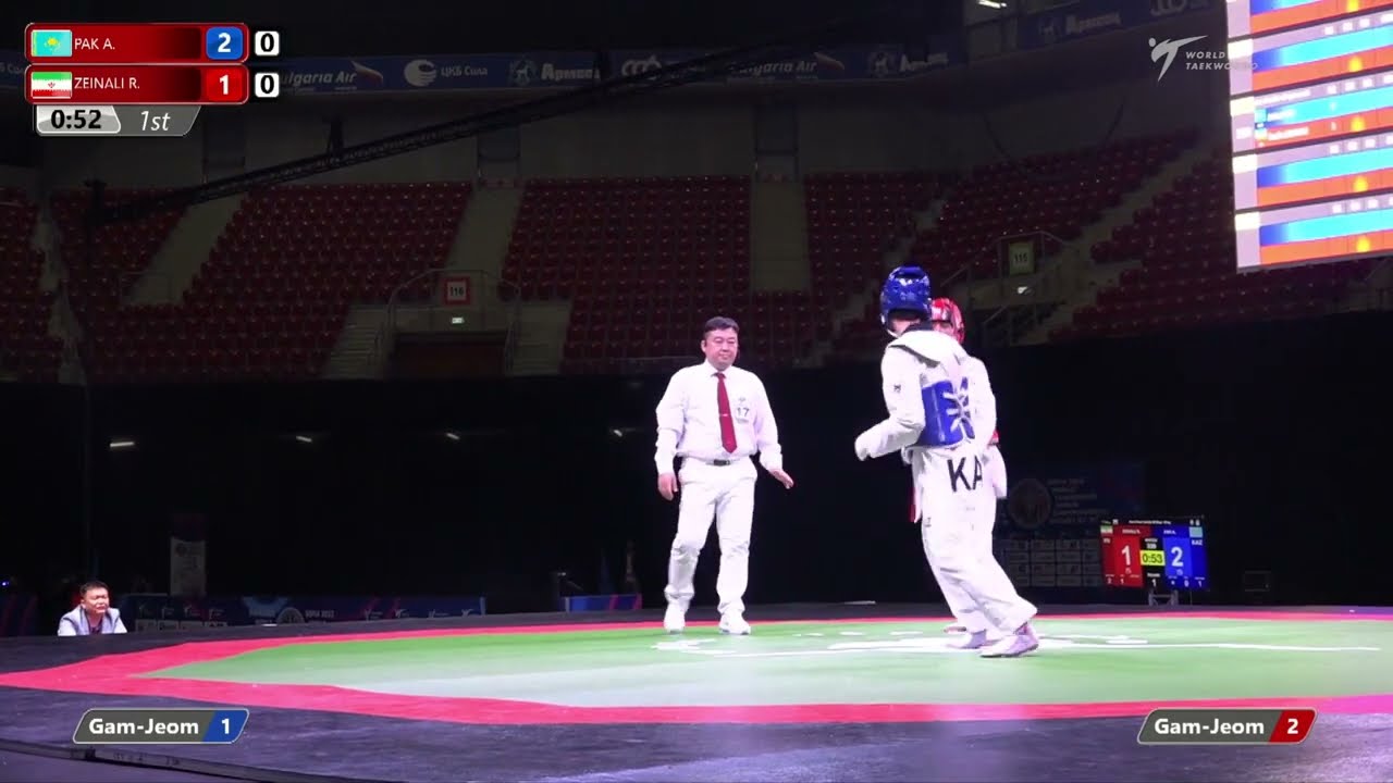 339 SF Boys 61kg KAZ PAK A IRI ZEINALI R background