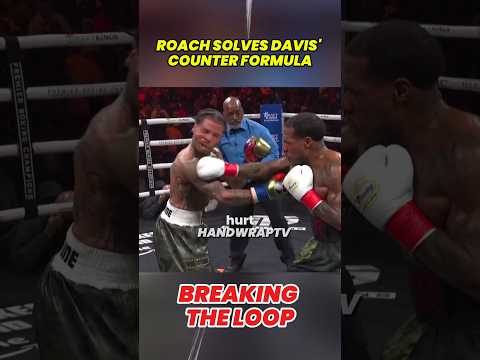 Mind Games in Motion (DAVIS VS ROACH) #breakdown #boxing #shorts backdrop