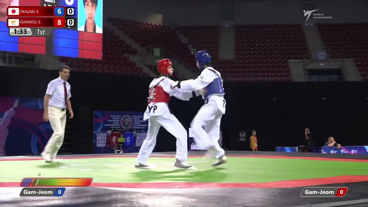 301 R64 Men 48kg JPN OKAZAKI S CYP IOANNOU S