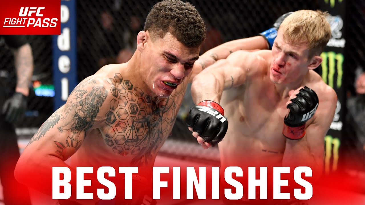 Best Finishes | UFC 285 Early Prelims background