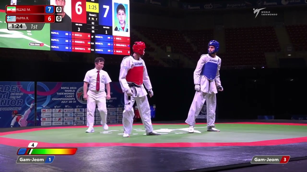 325 SF Men 63kg IRI REZAEI M GRE PAPPA R