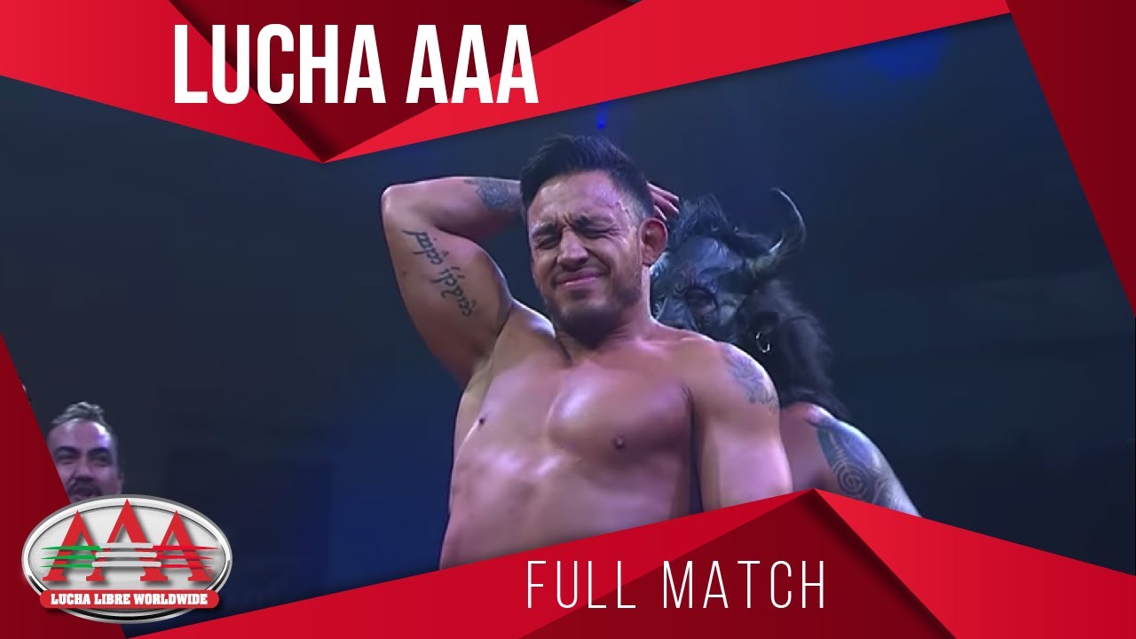 CAMPEONATO LATINOAMERICANO AAA: Daga Vs Taurus Vs Cage Vs Flamita background