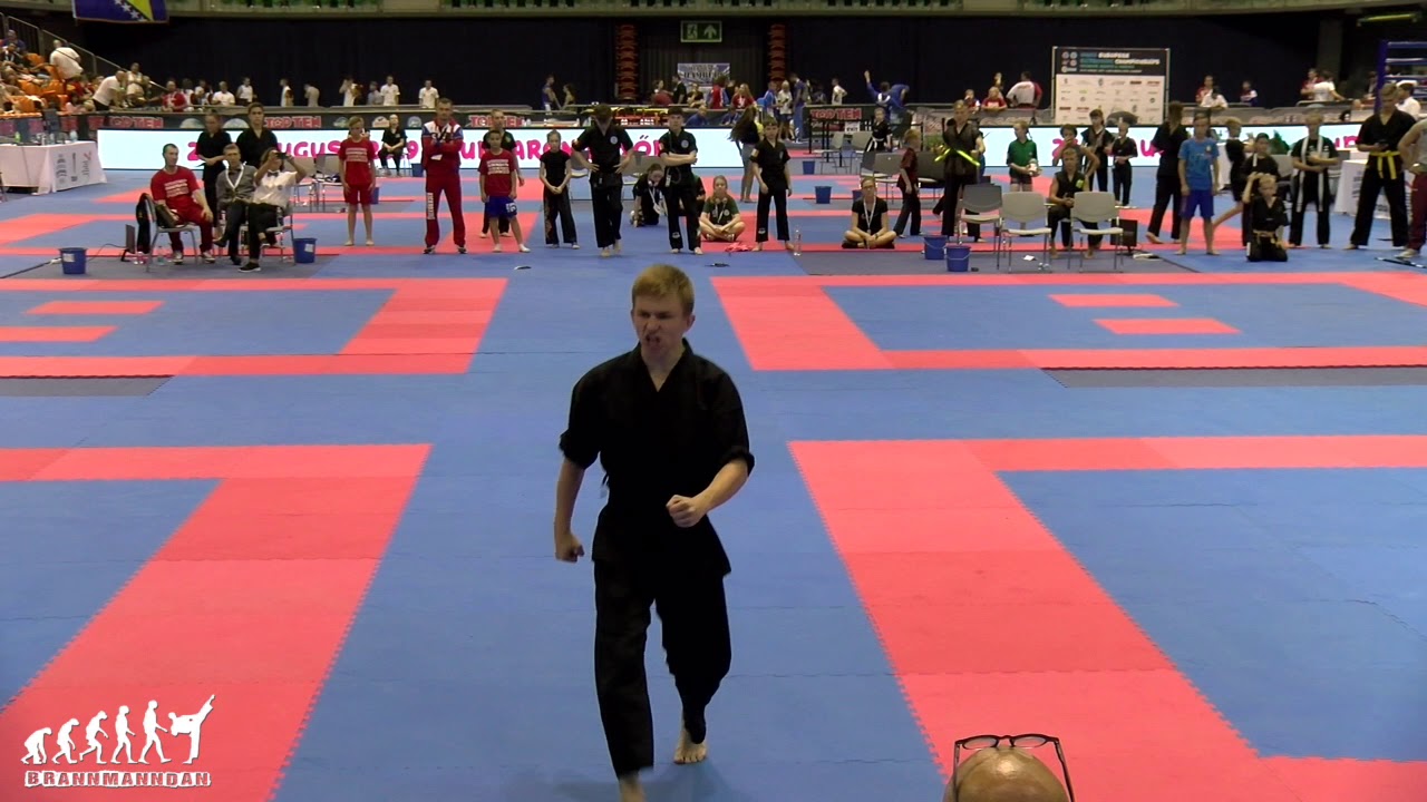 Egor Chizov Musical Forms WAKO European Championships 2019