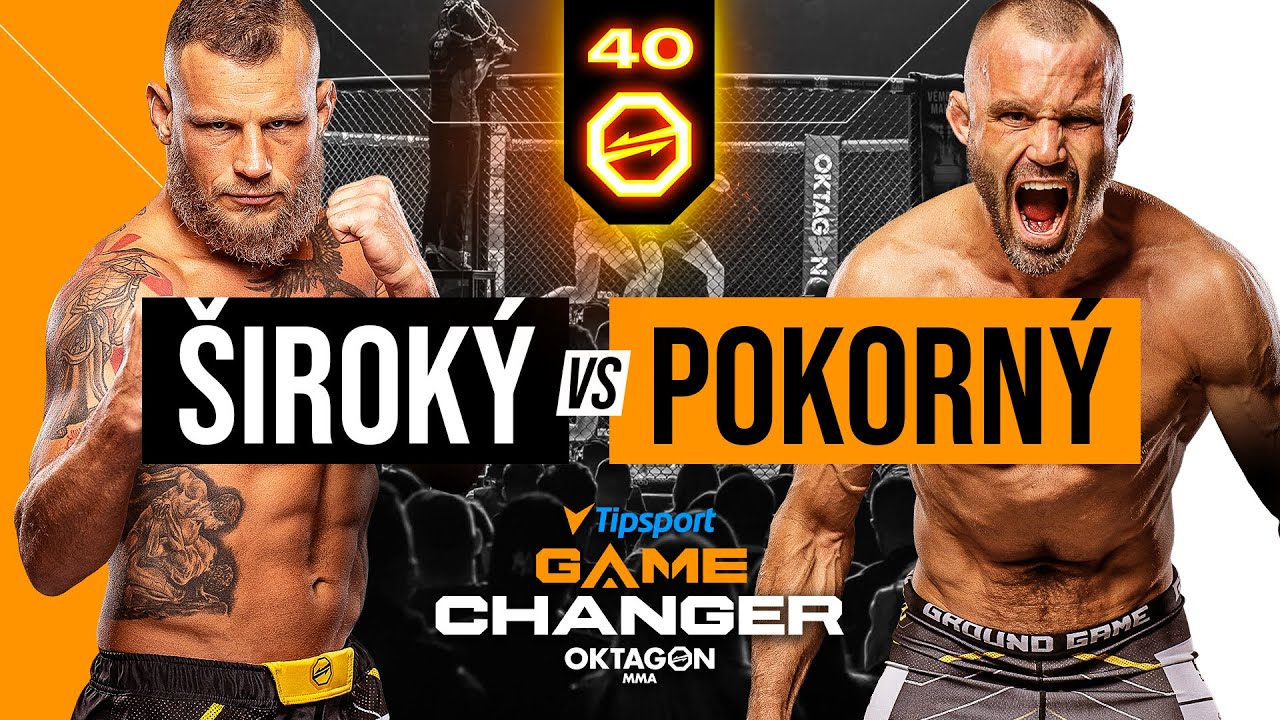 Pokorný vs. Široký | OKTAGON 40: Tipsport GAMECHANGER | ENG background