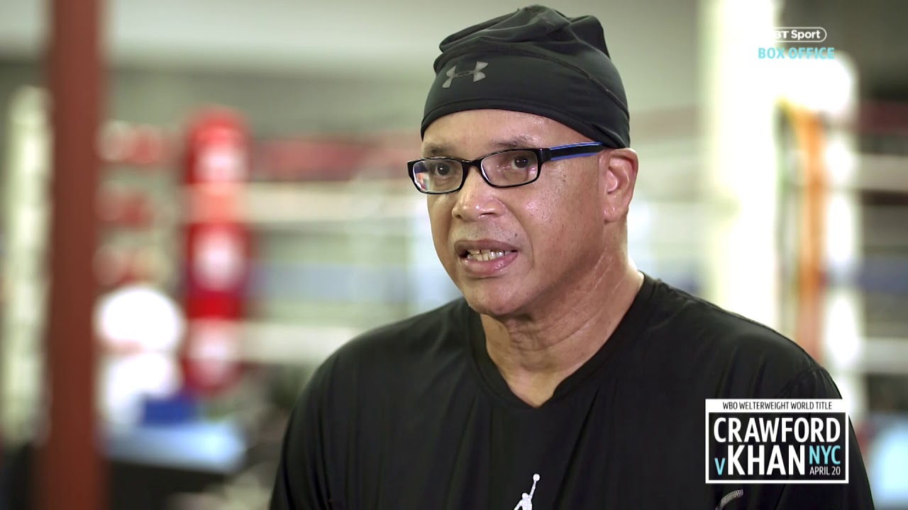 Virgil Hunter, Amir Khan's coach, breaks down his training for Terence Crawford background