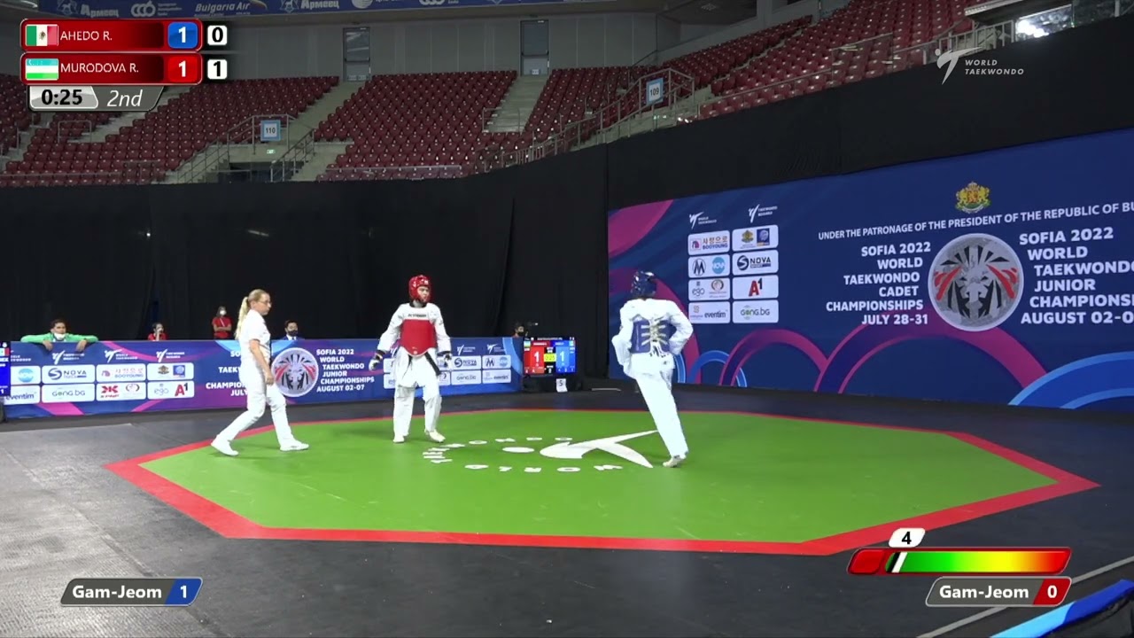 516 Quarter final Women +68kg MEX AHEDO R UZB MURODOVA R