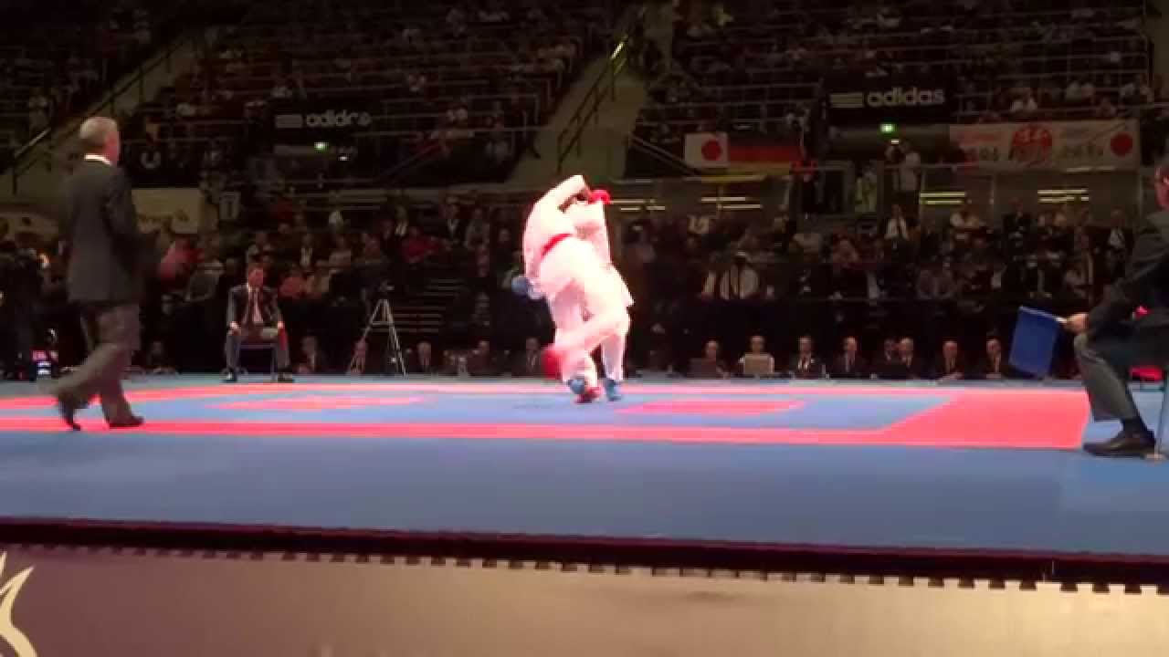TURKEY vs EGYPT Male Kumite Team Bronze - 2014 World Karate Championships | WORLD KARATE FEDERATION background