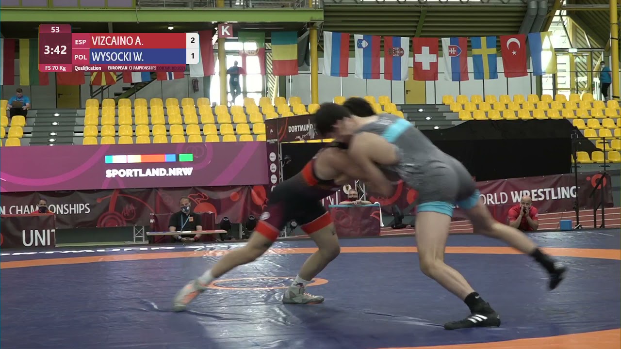 Qual. FS - 70 kg: A. VIZCAINO PUL (ESP) v. W. WYSOCKI (POL)