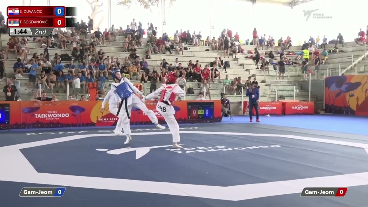 316 W-49kg QF CELIK Sueheda GER 🔵 vs 🔴 SOUZA Daniela paola MEX I Rome 2022 World Taekwondo GP