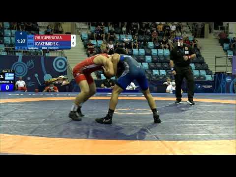 Qual. FS - 65 kg: A. ZHUZUPBEKOV (KGZ) v. G. IOAKEIMIDIS (GRE)