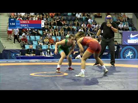 1/8 WW - 53 kg: K. GOMEZ (USA) v. G. TEREK (HUN)