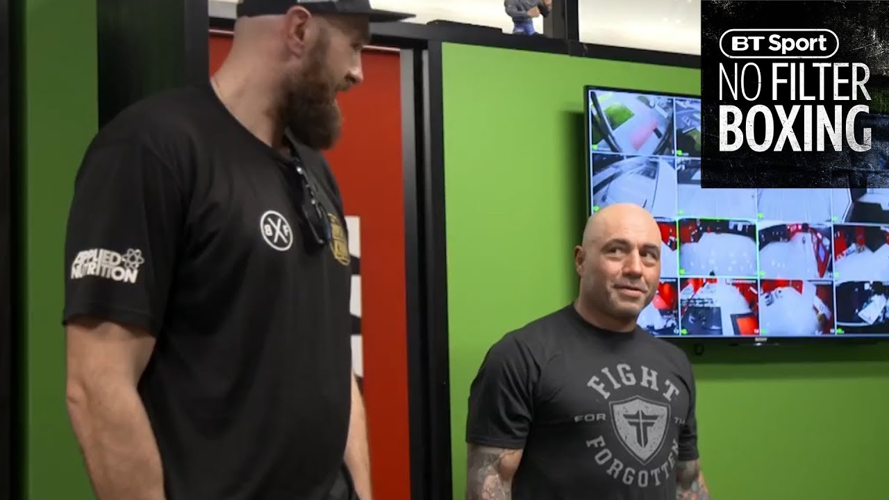 Behind the scenes with Tyson Fury on The Joe Rogan Experience | No Filter Boxing