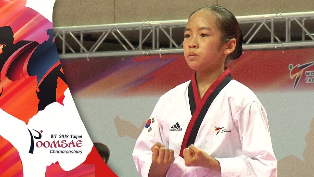 Recognized Poomsae Individual Female Cadet Final, LEE Jooyeong(KOR) vs TAPAENTHONG Ratchadawan(THA)
