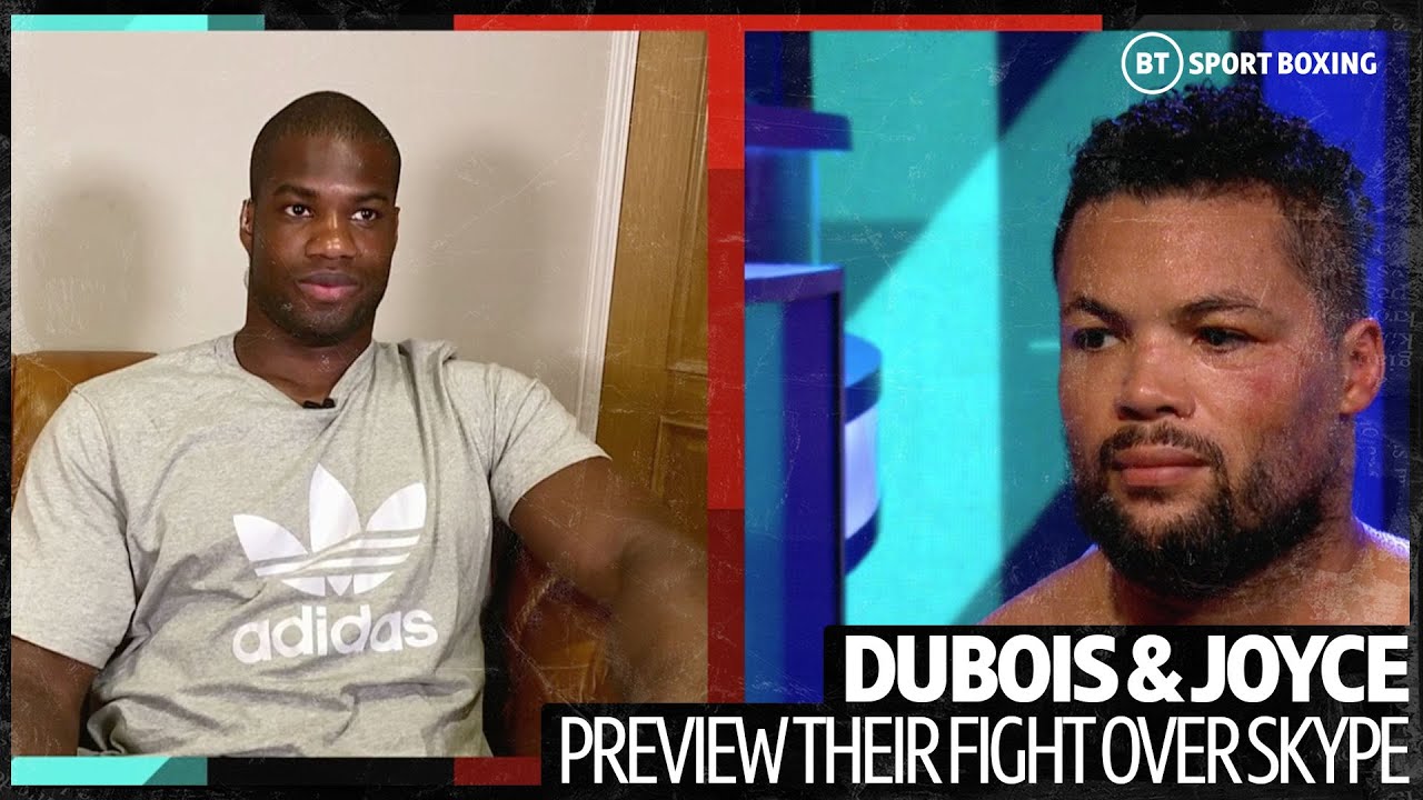 "I'm coming for you!" Daniel Dubois invades Joe Joyce's interview to discuss their fight background