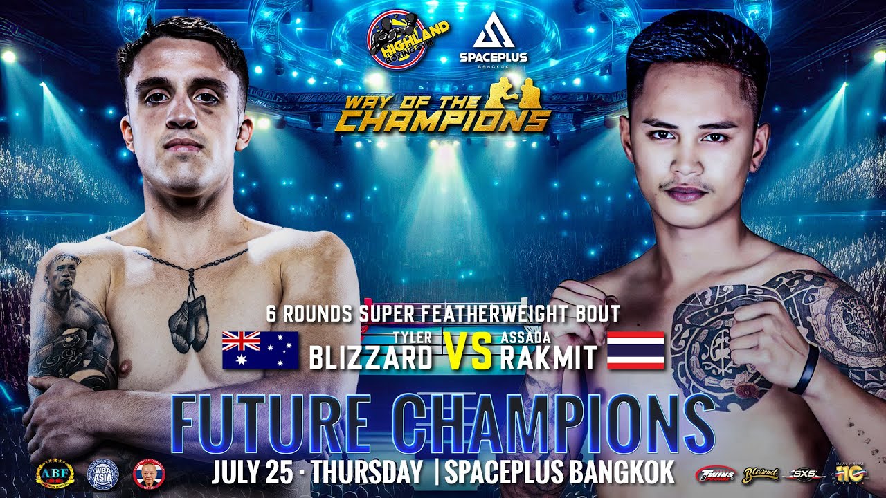 Tyler Blizzard 🇦🇺 VS Assada Rakmi 🇹🇭 | July 12, 2024 background