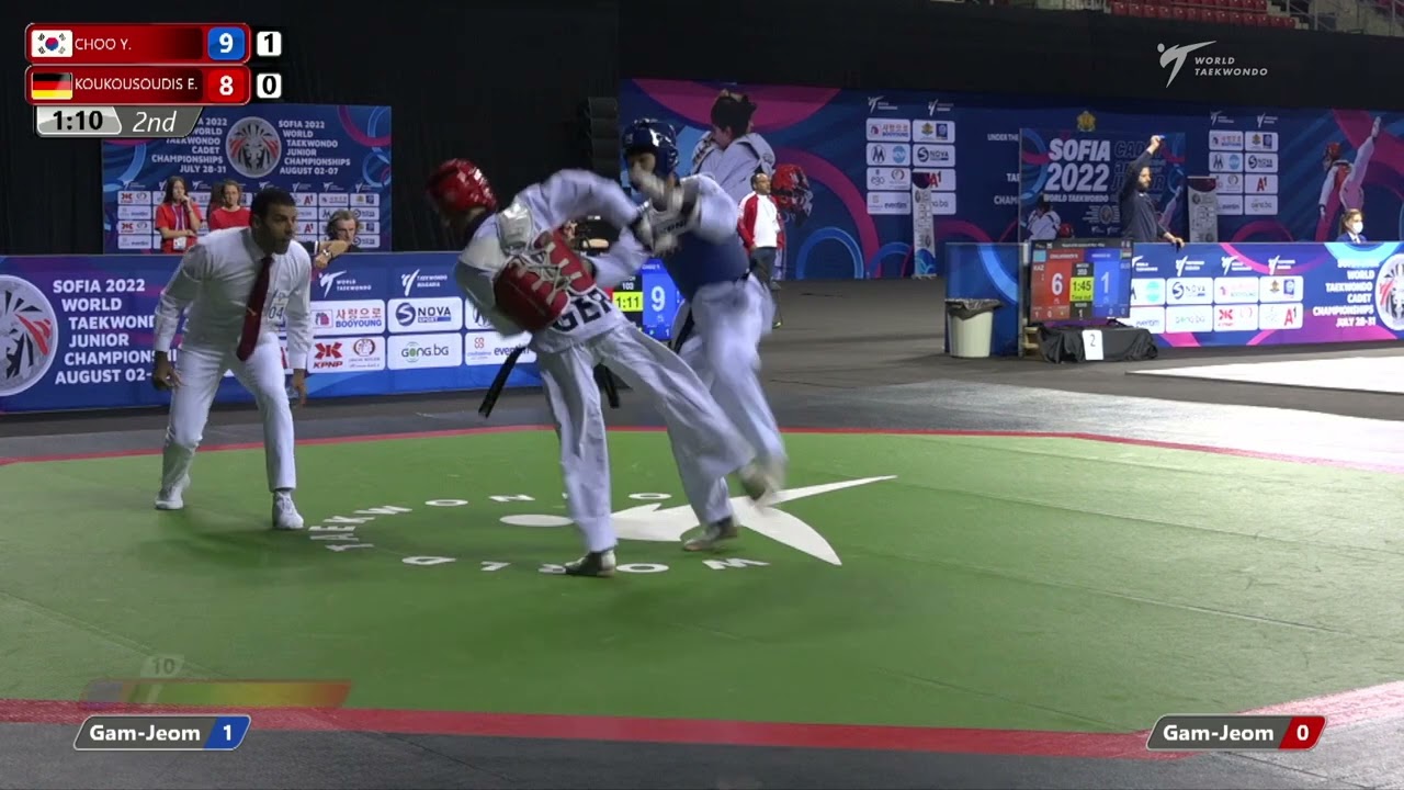 103 R64 Men 45kg KOR CHOO Y GER KOUKOUSOUDIS E