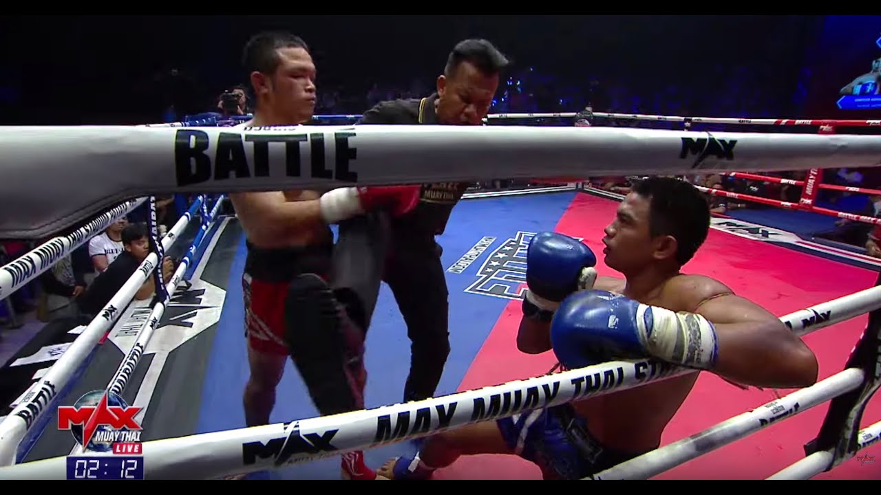 เพชรริมน่าน ศิษย์สารวัตรอ๊อฟ VS น้องบอล ส.ศักดิ์สยาม I MUAY THAI BATTLE 2019 MAX MUAY THAI F2