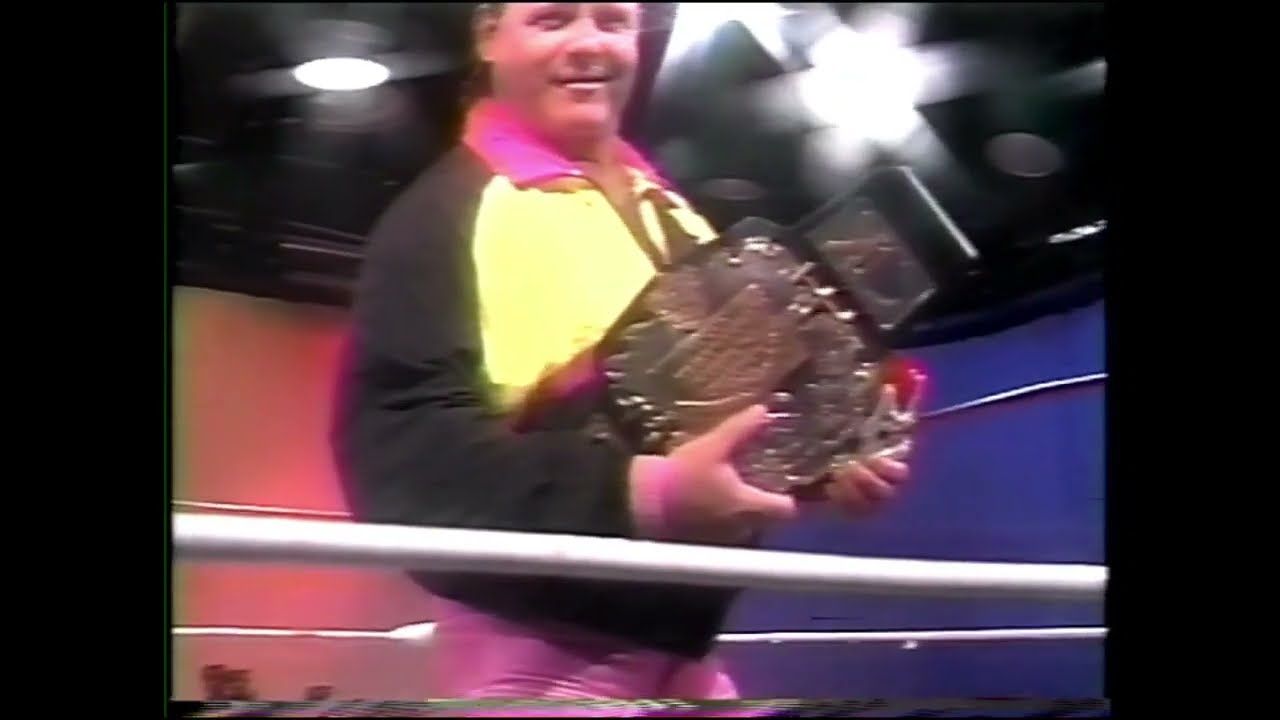 "Dangerous" Doug Gilbert vs Jerry "the King" Lawler- Unified World Title USWA 7/8/95 background