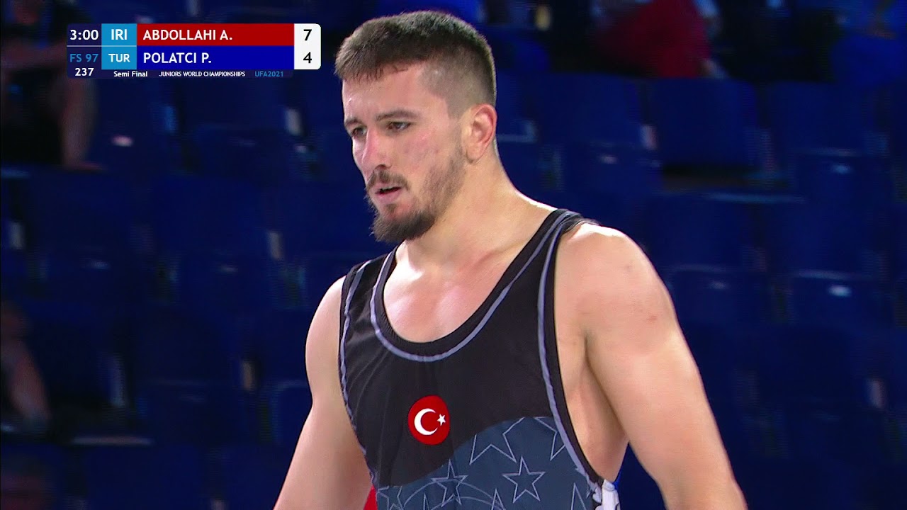 1/2 FS - 97 kg: A. ABDOLLAHI (IRI) v. P. POLATCI (TUR)