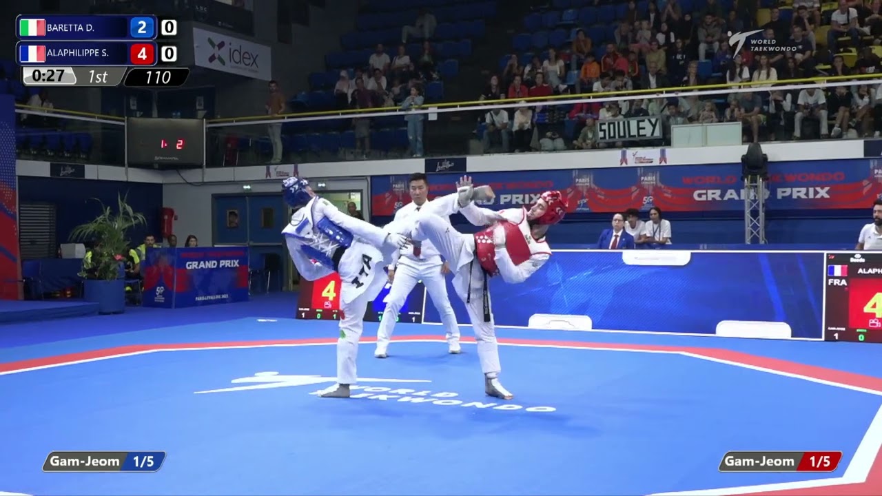 110 Round of 32 MEN M 68KG ITA BARETTA D FRA ALAPHILIPPE S