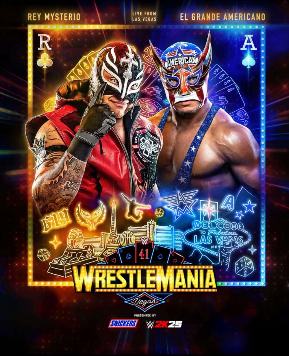 LA Knight vs. Jacob Fatu | United States Title Match: WrestleMania 41 Saturday highlights backdrop