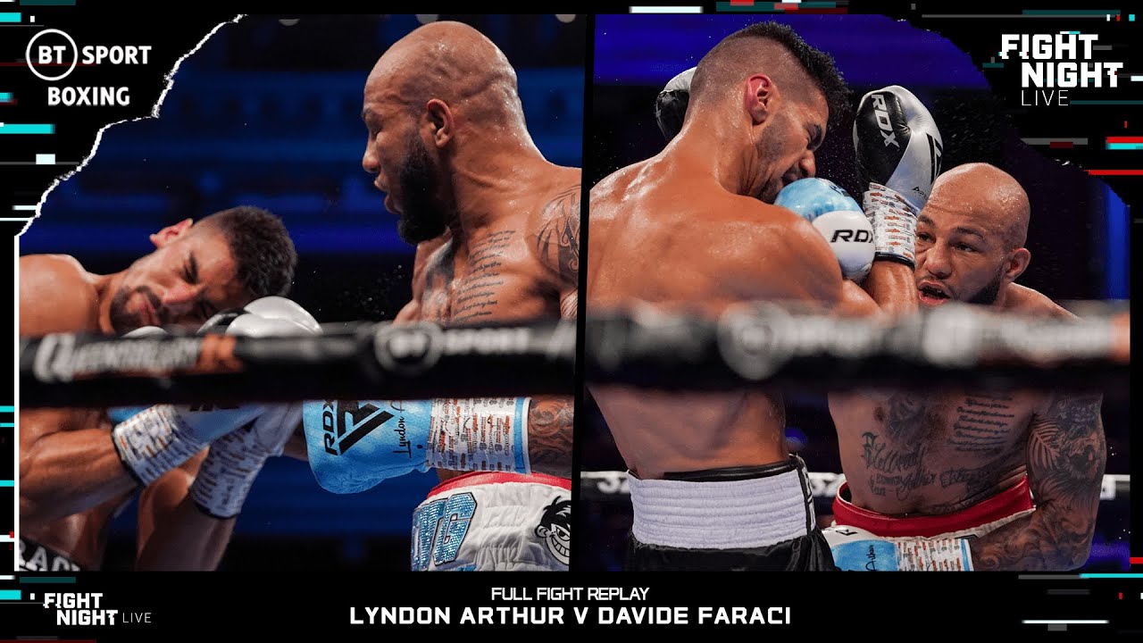 1-0 England! Lyndon Arthur Blasts Out Italian Davide Faraci with VICIOUS KO | Fight Highlights background