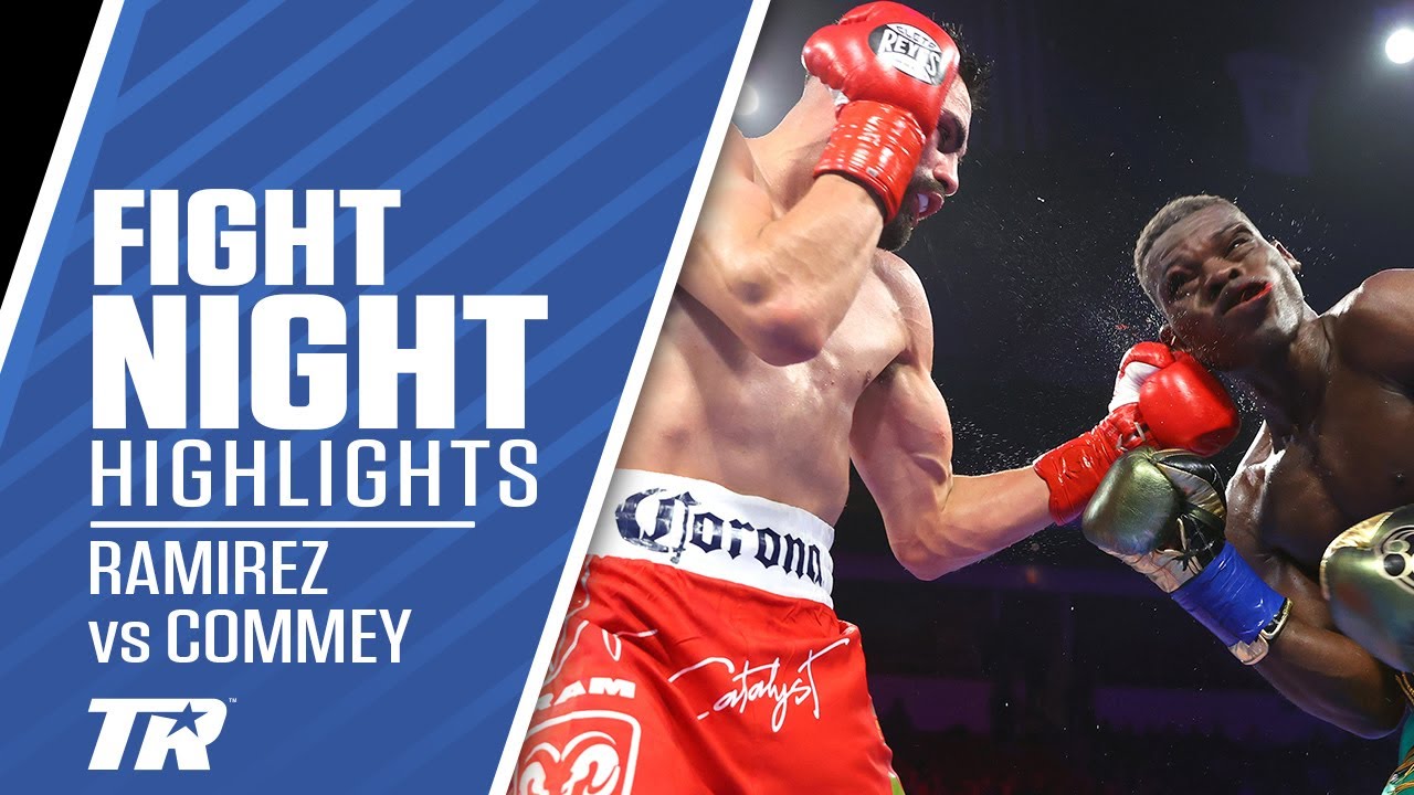 Jose Ramirez Is Back! Body Shot KO of Richard Commey In Front of Hometown | FIGHT HIGHLIGHTS background