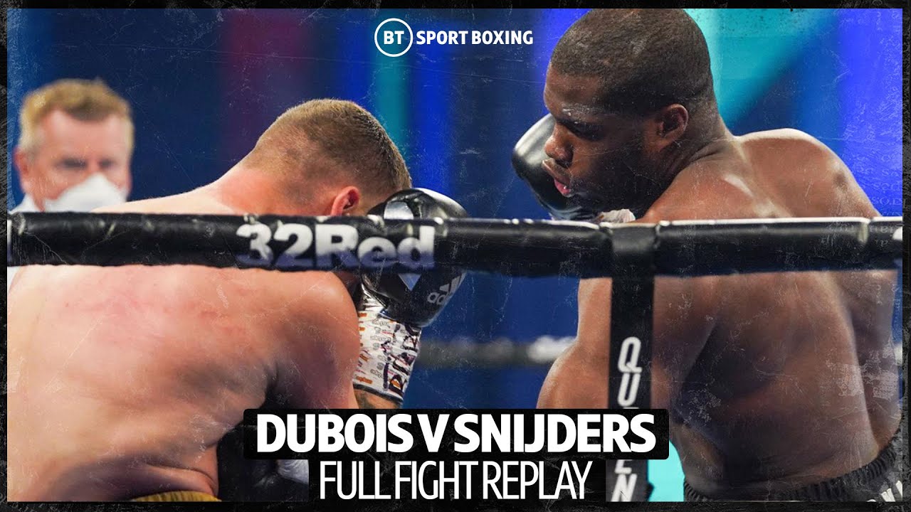 Full fight: Daniel Dubois v Ricardo Snijders | Four knockdowns in under 200 seconds!