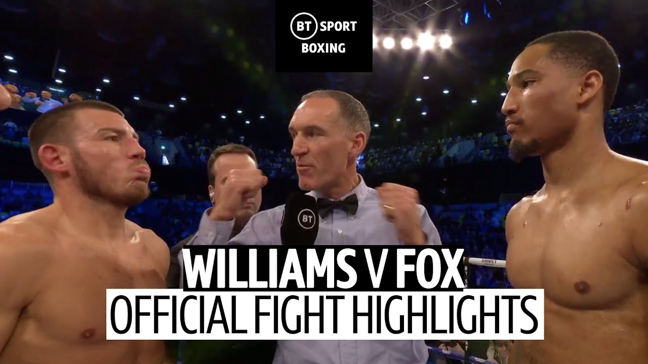 Liam Williams vs Alantez Fox fight highlights | WBO Middleweight eliminator background