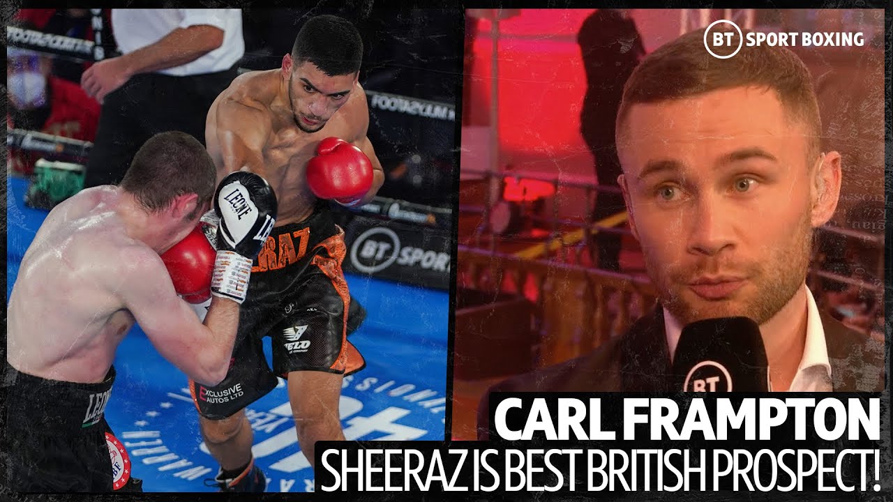 "Hamzah Sheeraz is the best British prospect!" Carl Frampton and David Haye expecting big things!