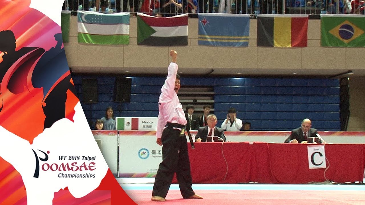 Gold Medal, Freestyle Male Under 17 Final, ARROYO William(MEX) background