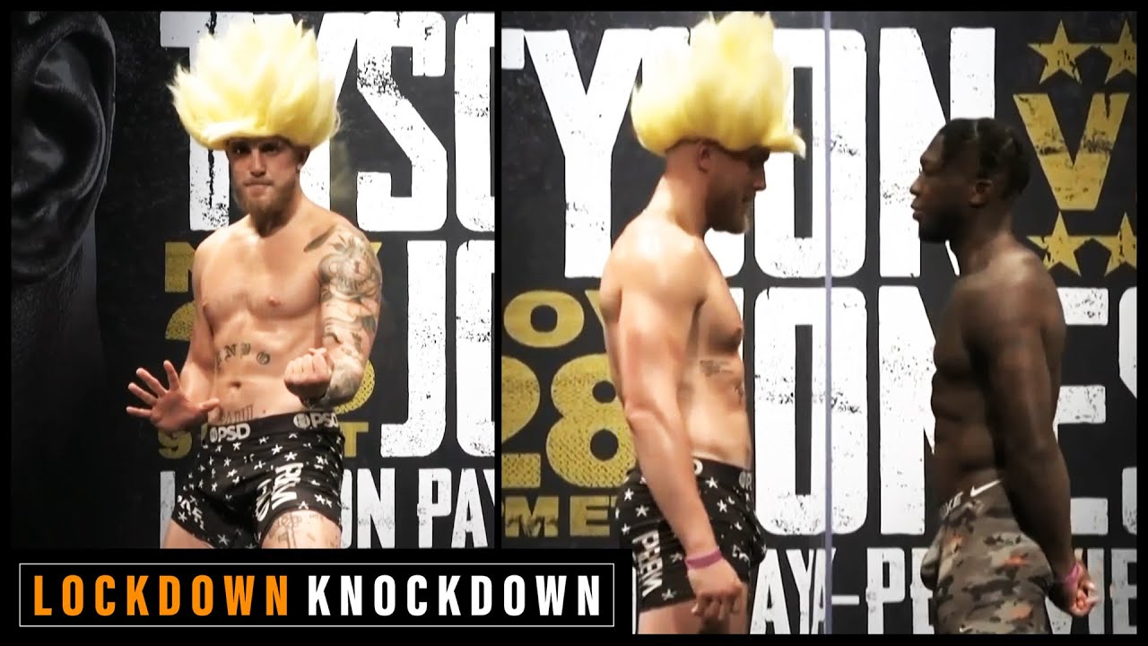 Jake Paul and Nate Robinson face-off ahead of Tyson v Jones