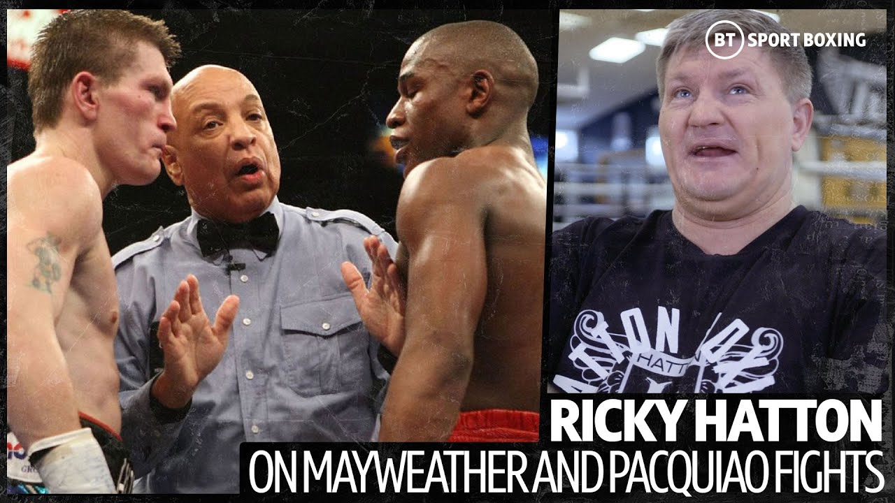 Ricky Hatton reflects on Mayweather and Pacquiao fights "I wish I could go back in a time machine!" background