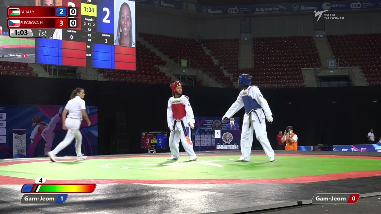 308 R32 Women 59kg PLE FARAJ Y CZE FLEGROVA H