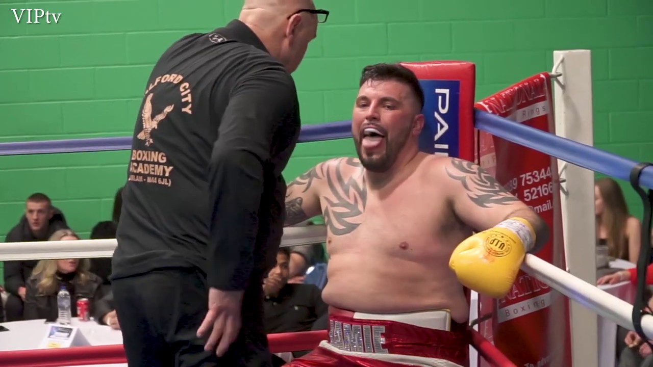 Jamie Anderson v Miles Willingtonon 2.3.2019 in Irlam, Manchester