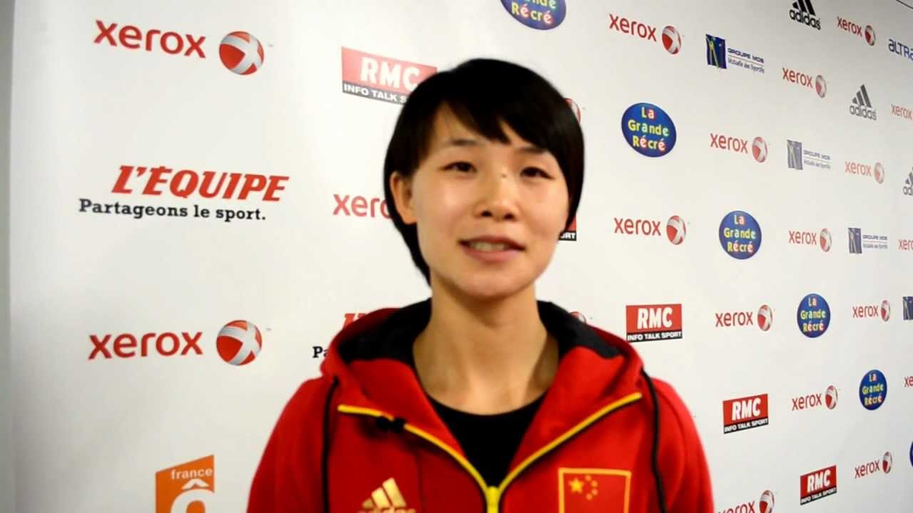 Interview to Hong Li of China - 2012 World Karate Championships | WORLD KARATE FEDERATION background