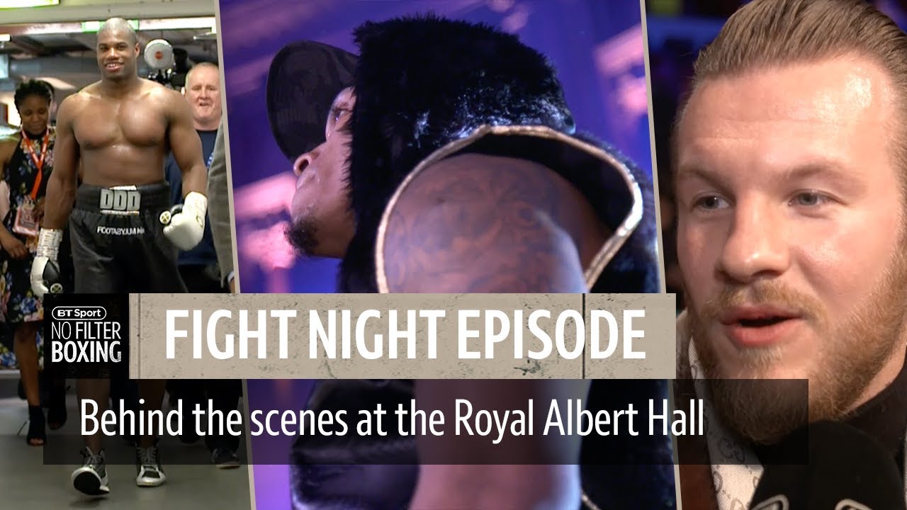 No Filter Boxing fight night episode | Royal Albert Hall behind the scenes background