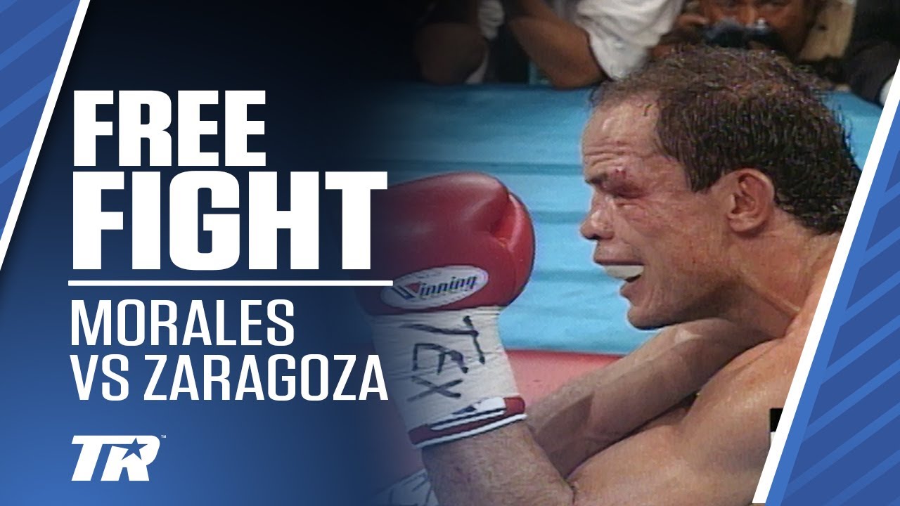 Erik Morales Wins First World Title | Erik Morales vs Daniel Zaragoza | ON THIS DAY FREE FIGHT background