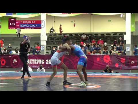 Round 1 GR - 55 kg: D. TERRIQUEZ IB (MEX) v. P. RODRIGUEZ QU (ECU) background