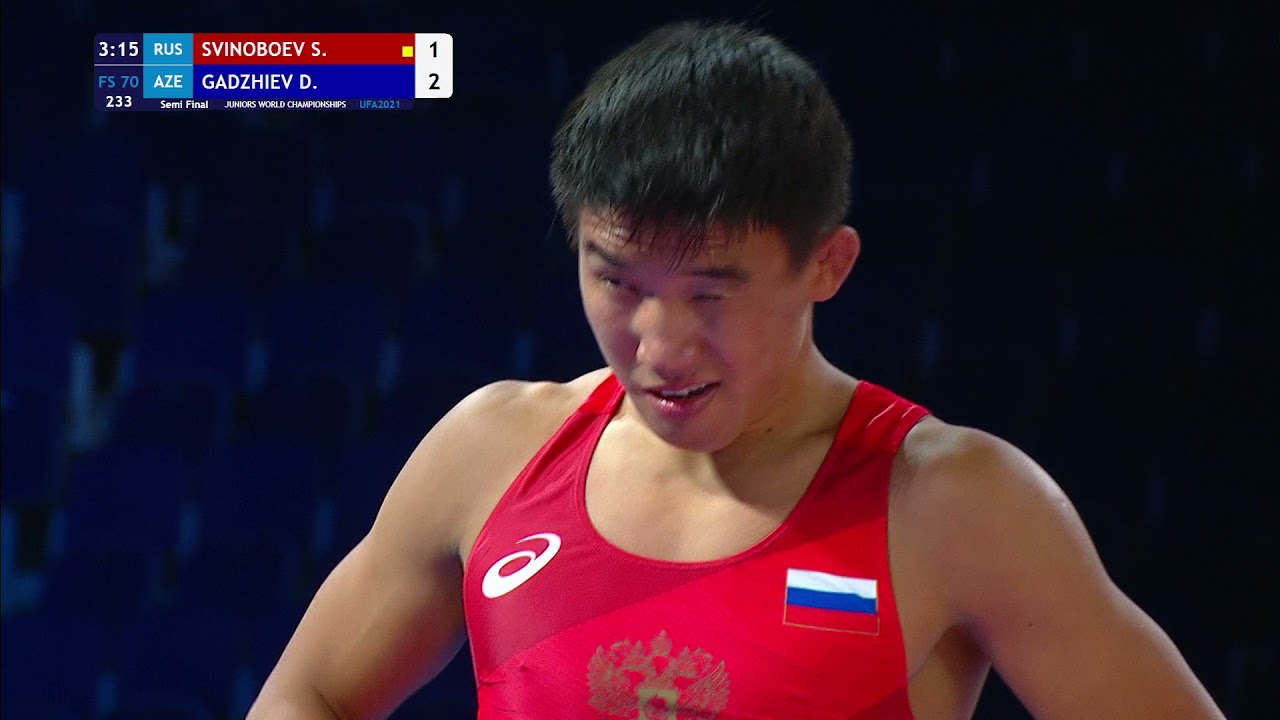 1/2 FS - 70 kg: S. SVINOBOEV (RUS) v. D. GADZHIEV (AZE)