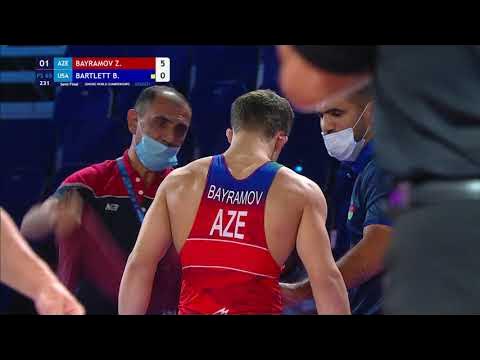 1/2 FS - 65 kg: Z. BAYRAMOV (AZE) v. B. BARTLETT (USA)